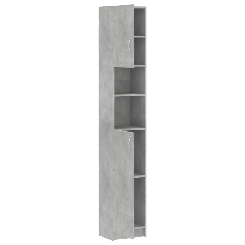 Cammish Linen Cabinet, Concrete Grey