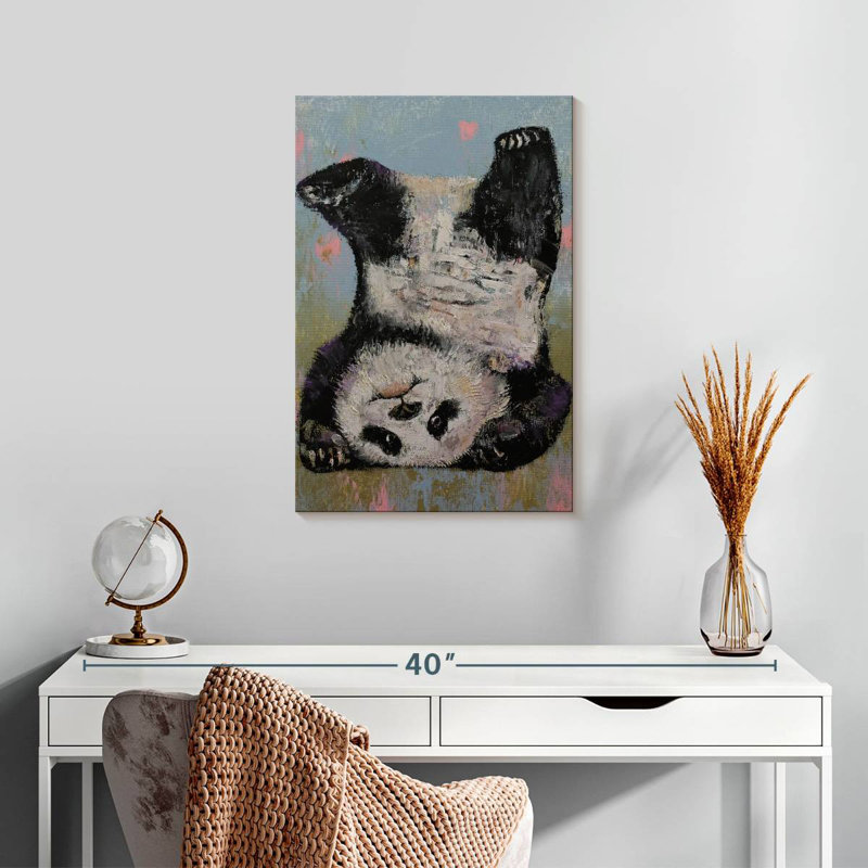 Brampt Panda Headstand, 24" H x 16" W