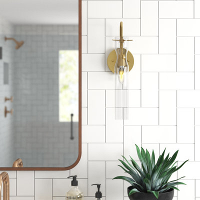 Cueto 1-Light Dimmable Bath Sconce
