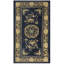 Chinese Rectangle Antique Small Scatter Size Wool - Peking Knotted 1920s Blue Rug