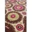 Suzani Wool Ikat Area Rug in Green/Ivory/Chocolate-26226657