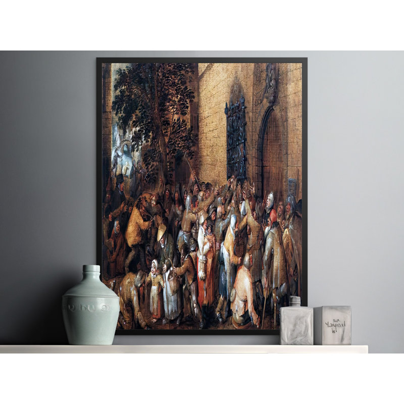 Mariami 1 Piece Floater Frame Wall Art, 16x24