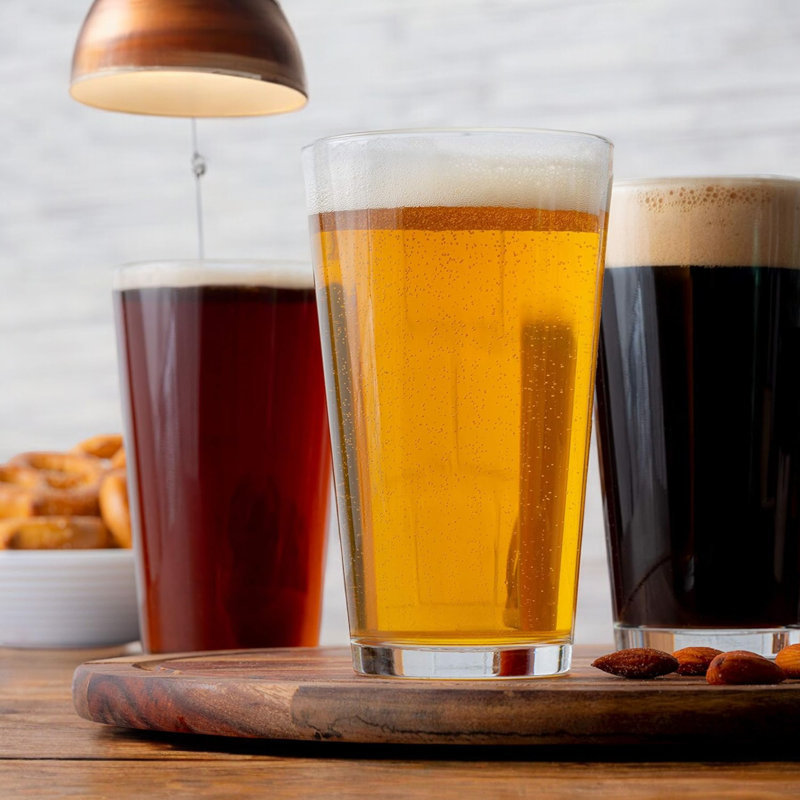 Ensemble de 6 verres à pub Aspen Brands, 16 onces, 6 pièces