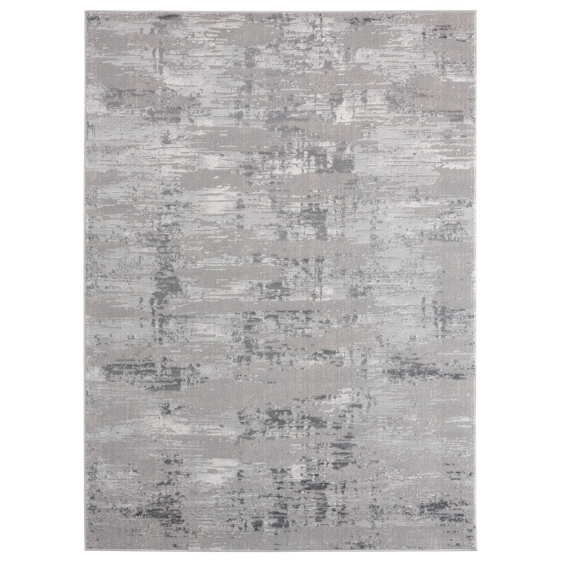 Emmeline Abstract Indoor Rug, Rectangle 1'11" x 3'