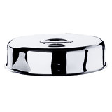 Menu & Banquet Cloche for Oval Plate 11.8" - 6 Pieces - Stainless Steel