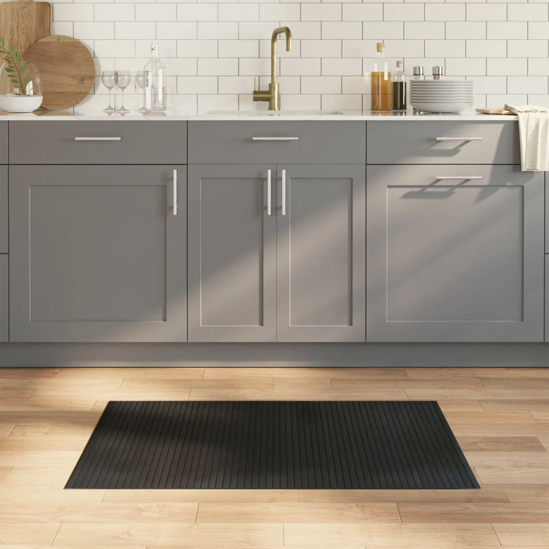Lael Solid Colour Area Rug, Rectangle 60 x 100cm