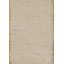 Tapis ivoire en fibres naturelles Momeni Clara 3 po x 5 po-70336825