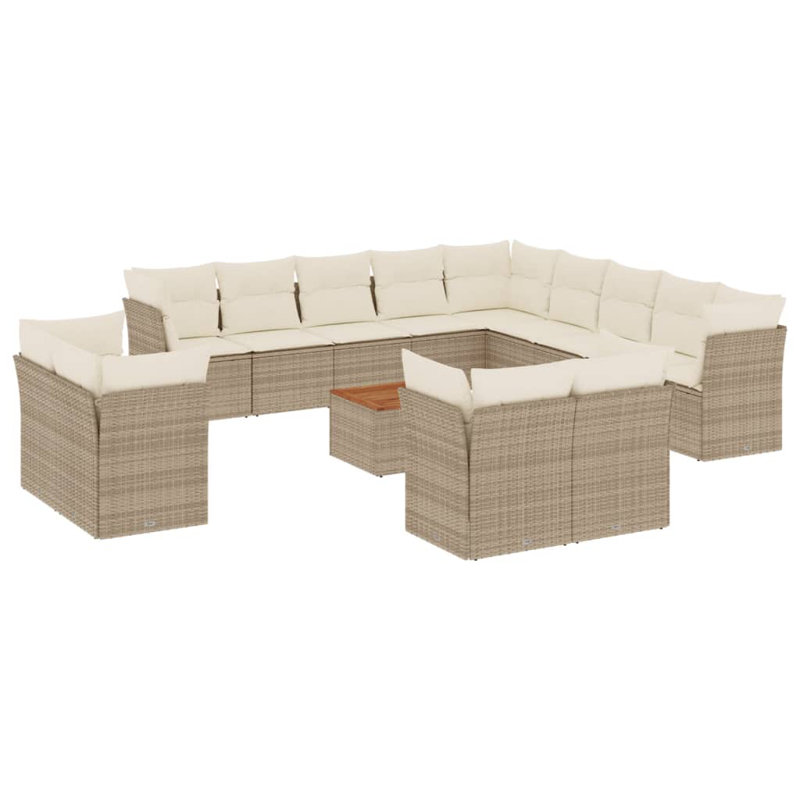 Ensemble de canapé de jardin Vidaxl