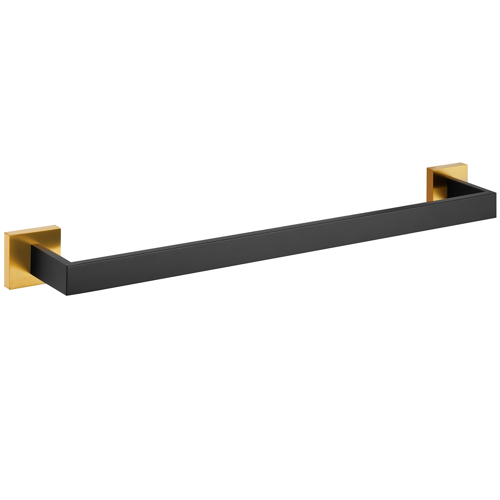 23.75'' Towel Bar, Black/Gold, 3.13'' H X 23.75'' L X 2.19'' D