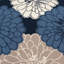 Tapis intérieur / extérieur en polypropylène tissé à la machine Rectangle Asaro-1800922332