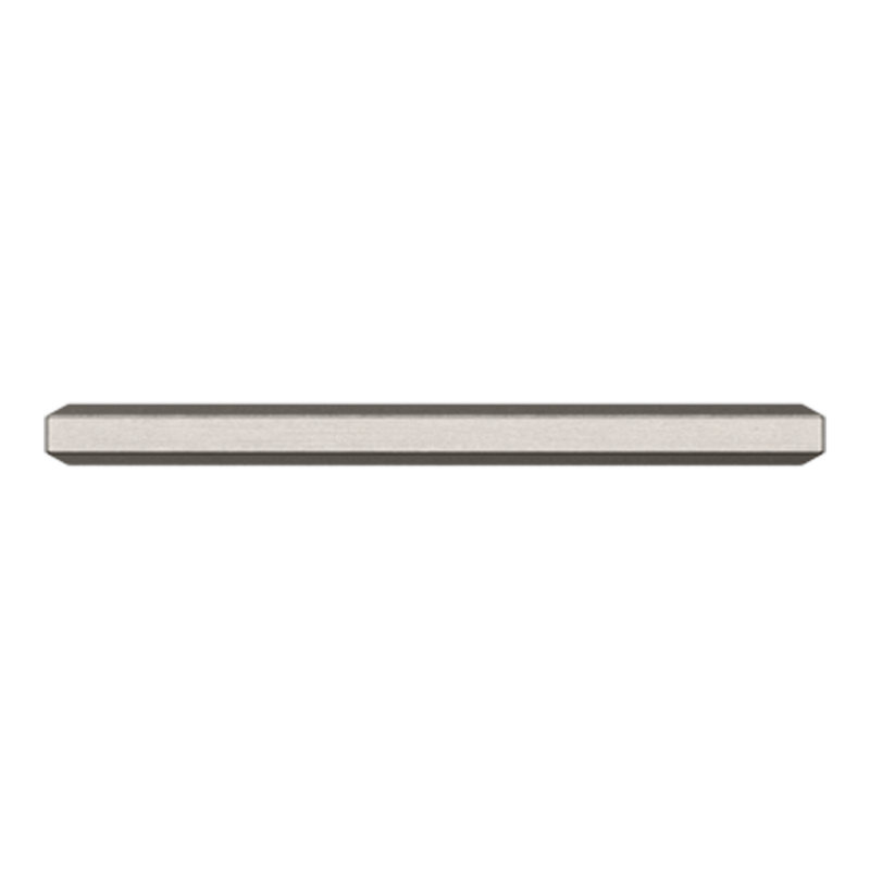 4412 Bevel Pull, 4" CTC, Satin Nickel