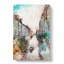 Canal Boat In Hamburg Germany In Abstract - Wrapped Canvas Painting-55371078