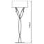 Vidal 178cm Traditional Floor Lamp
