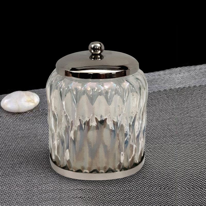  Pot de rangement en verre Rainbow
