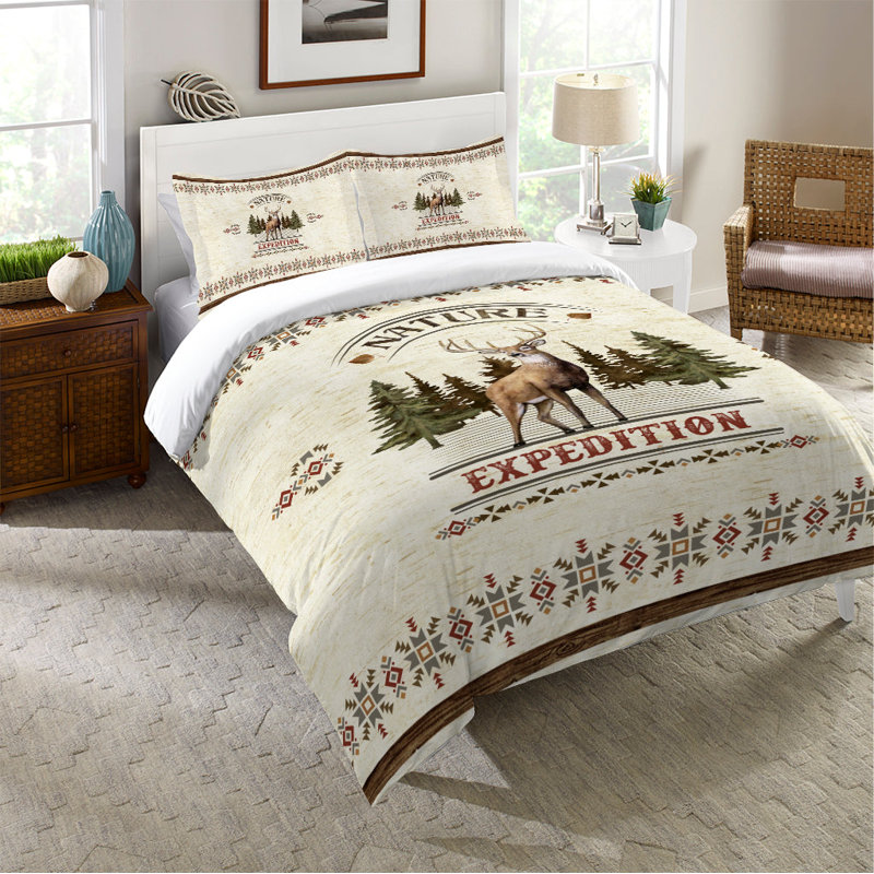 Natures Expedition Machine Woven Comforter, Twin
