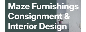 Logo MAZE FURNISHINGS CONSIGNMENT & INTERIOR DESIGN, LLC