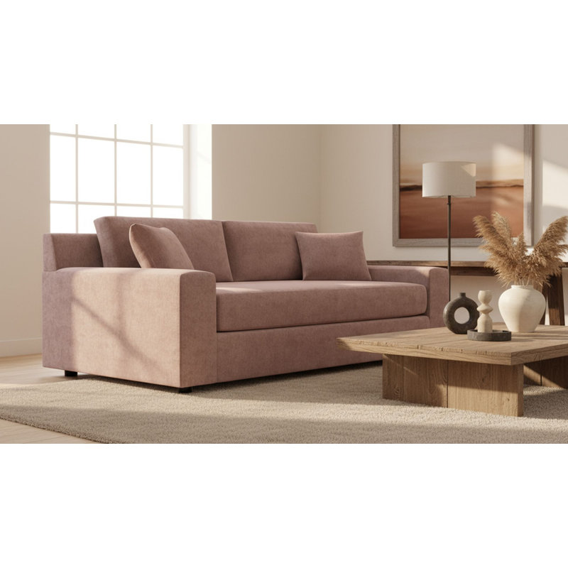 Aspen 92" Oversized Sofa, Dusk