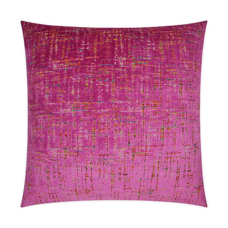 Moonstruck No Decorative Addition Reversible Throw Pillow, Fuchsia, Square 36"