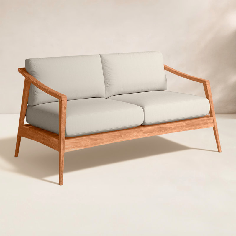 Tango Outdoor 2 - Seat Loveseat, Canvas Flax Sunbrella® Canvas