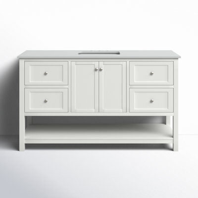 Beckford 60" Single Bathroom Vanity Set