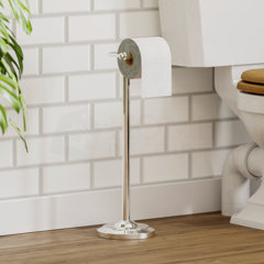 Self Adhesive Toilet Roll Holder Anthracite