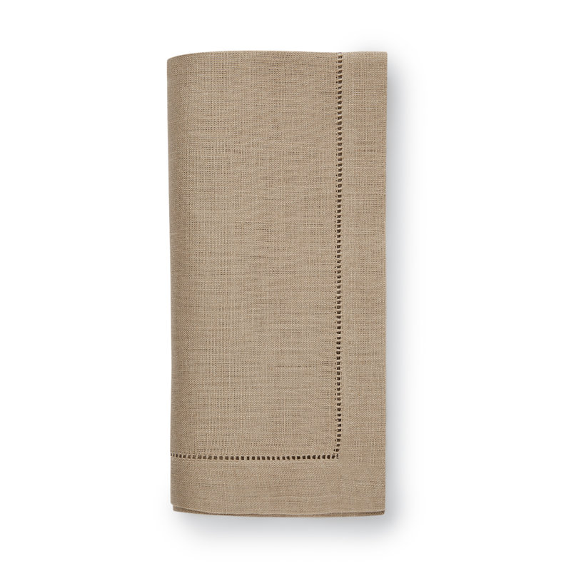 Festival Linen Rectangle Napkins, Pebble