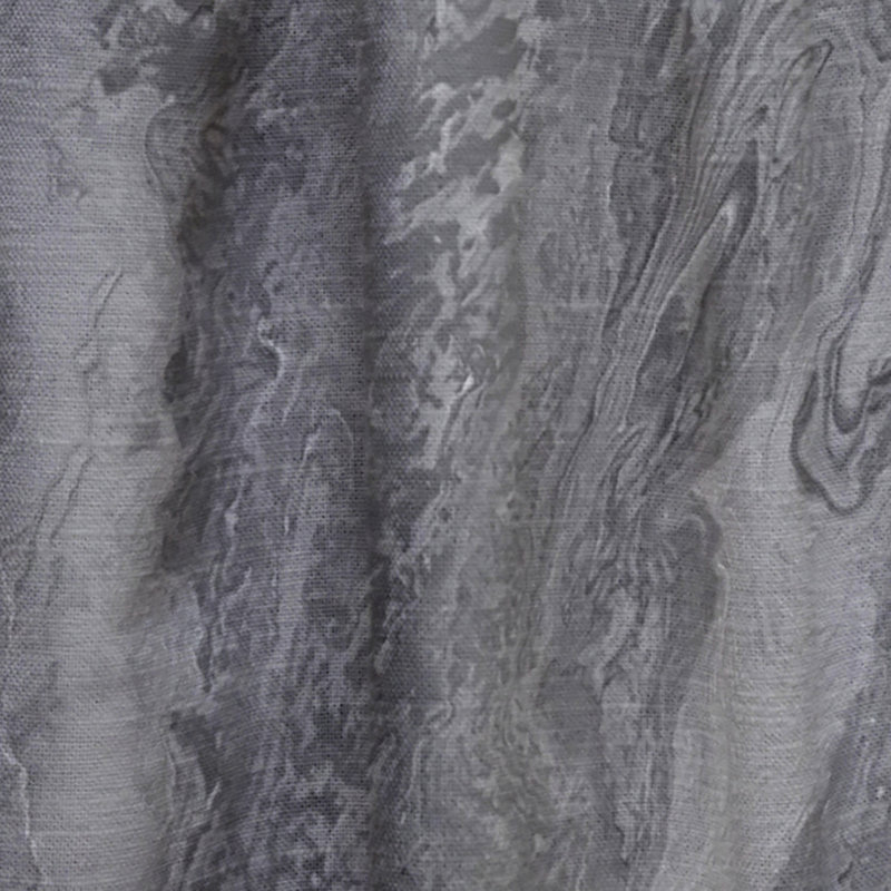 Panneau de rideau simple semi-diaphane avec passe-tringle Wavy, L 52 po x L 90 po