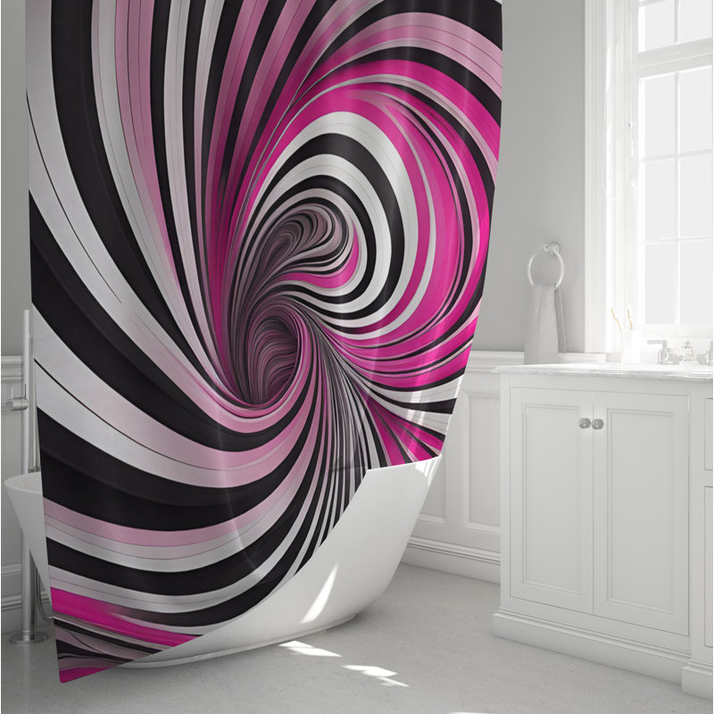 Rideau de douche avec tapis de bain SH01263, H 72 po x l 70 po