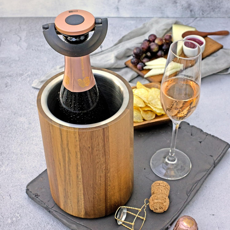  Wine and Champagne Cooler - Brown