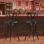 Tabouret de bar pivotant 29,5 po-775628892
