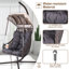Fauteuil pivotant avec support intérieur et extérieur-1362560968