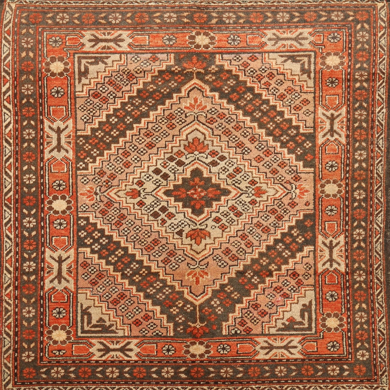 Oriental Indoor Rug, Square 6'