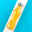 Brightware Spring Glass Water Bottles – 17.5 oz – Set of 6 