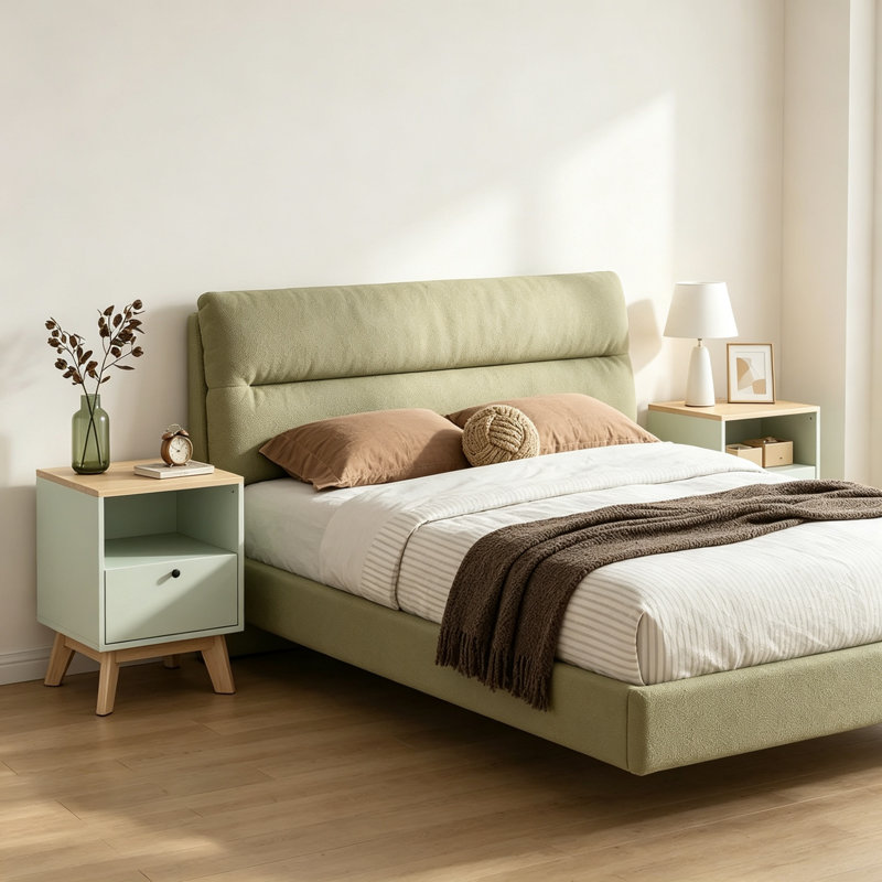 40 cm W Bedside Table