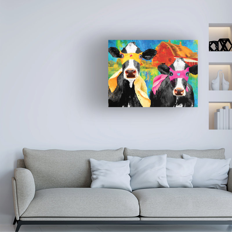 Bolog Porter Hastings Ruby And Ginger Canvas Art, 35" H x 47" W
