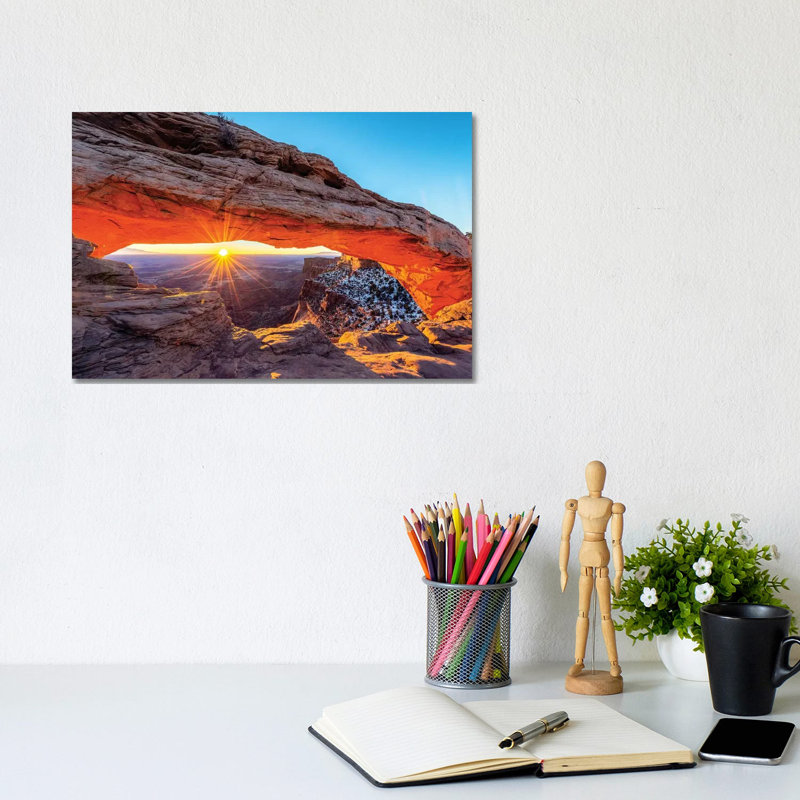 Mesa Arch by Susanne Kremer - Gallery-Wrapped Canvas Giclée on Canvas, Canvas, 20.32 cm H x 30.48 cm W