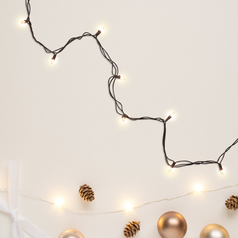 Mini ensemble de guirlandes de Noël, Clair/Brun, 300, 552"