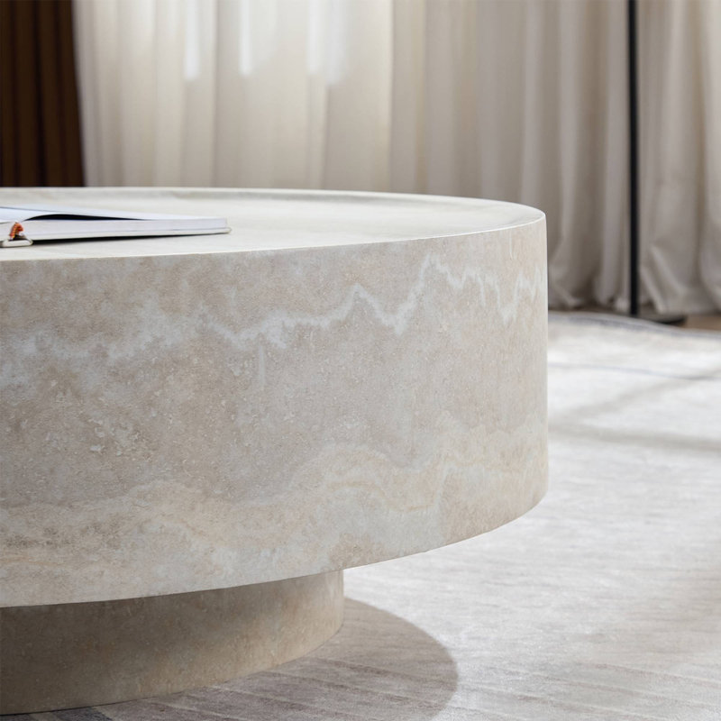 Sculpture réaliste réaliste en pierre patinée beige - Fibre de verre | Idée de cadeau