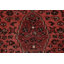 Tapis de couloir unique en laine noué à la main style 1980S de 3 pi 6 po x 9 pi 9 po Shannetta