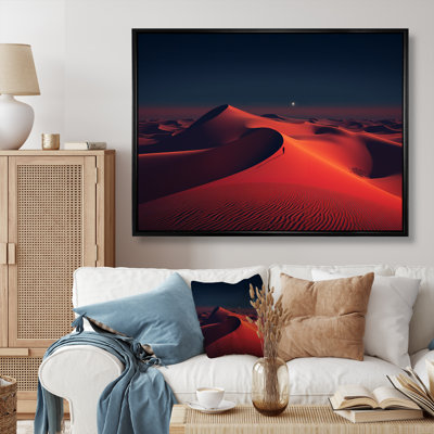 Red Desert Twilight Photo II - art mural désert