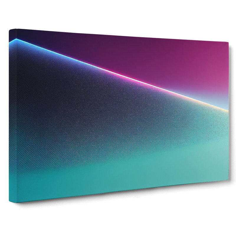 Brave Abstract Art - Wrapped Canvas, 35cm H x 50cm W x 3cm D
