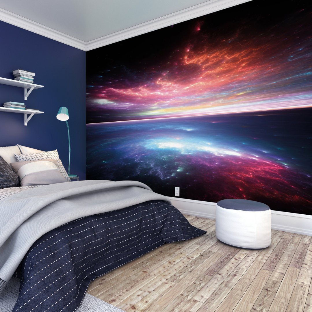 Electric Storm Matt Smooth Paste the Wall Mural 300cm wide x 240cm high