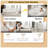 Shenhui 78.7" W x 41.73" D x 36.6" H Corduroy 2-Drawer Convertible Sleeper Sofa Bed