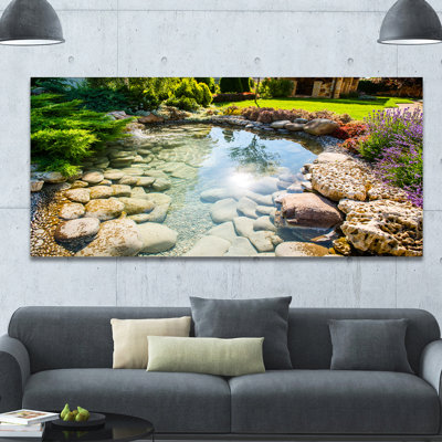 " Stream In Rocky Landscape "