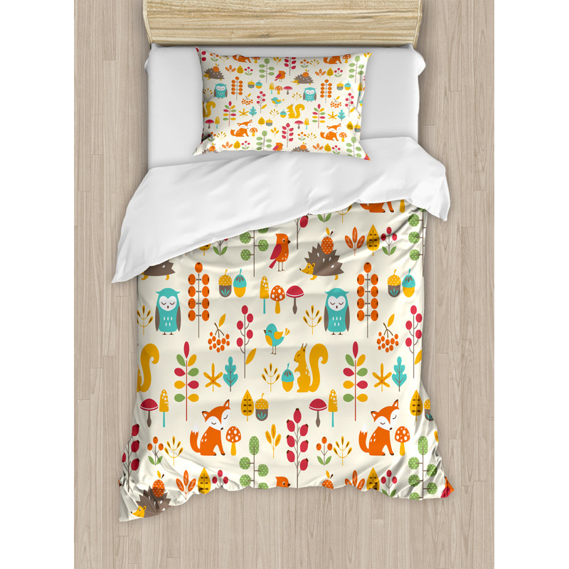 Quilt Set, Twin Duvet Cover + 1 Standard Sham