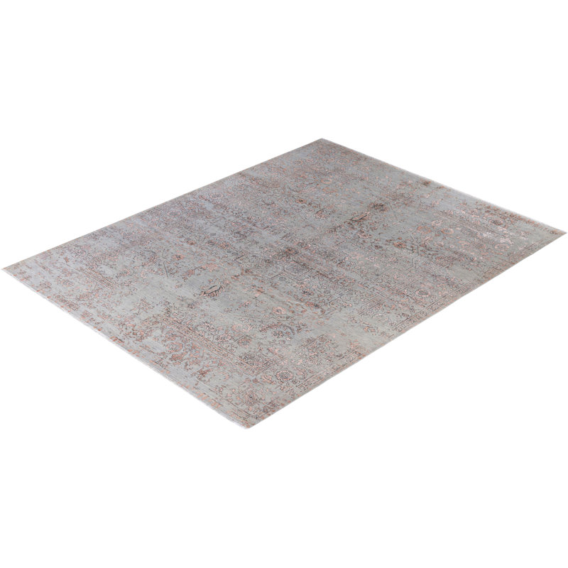 Overdyed One-of-a-Kind 8' 2" X 10' 3" Hand Knotted Area Rug