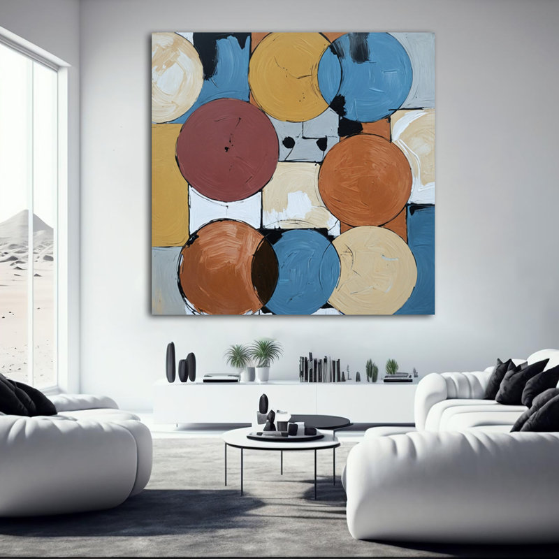 Circular Logic II, 36" H x 36" W