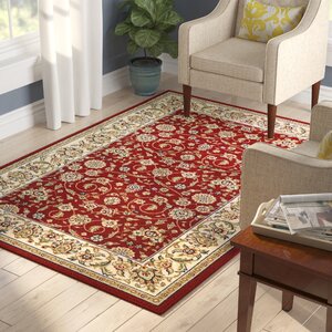 Klose Oriental Red/Ivory Area Rug