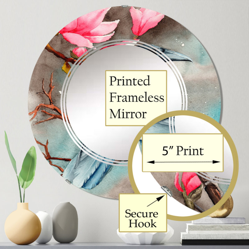 Miroir de salle de bain sans cadre, 24 po x 24 po