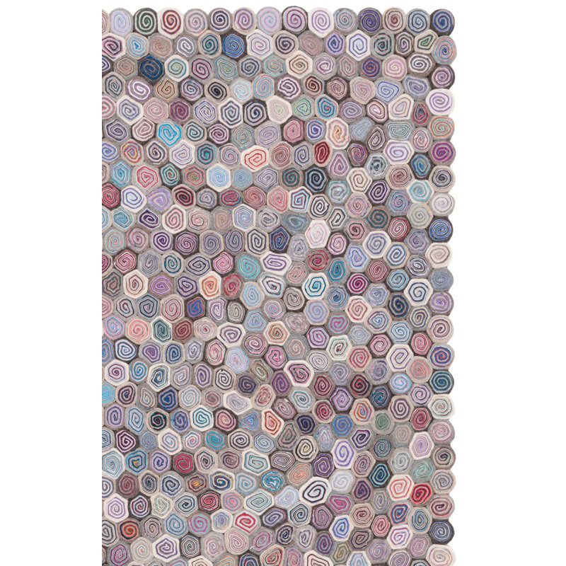 Jhoanna Flat Weave Performance Abstract Rug, Rectangle 6' x 9'
